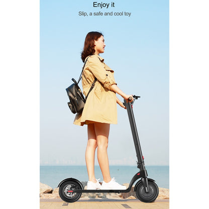 [EU Warehouse] X7 Outdoor Waterproof Foldable Off-road Scooter with 8.5 inch Vacuum Tires & LCD Display& LED Lights & 6.4AH Lithium Battery, Load-bearing: 20-100kg (Black) - Electric Scooters by buy2fix | Online Shopping UK | buy2fix