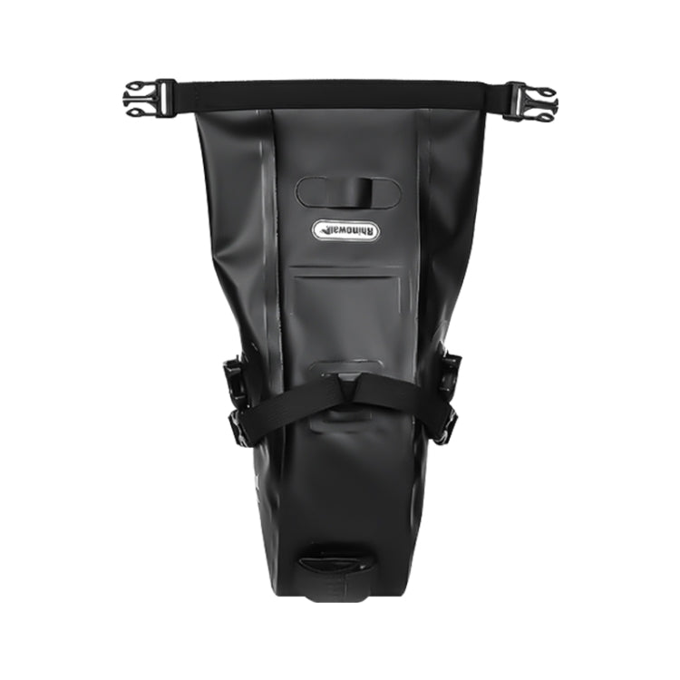 Rhinowalk TF551 2.5L Full Waterproof Bicycle Saddle Bag (Black) - Bicycle Bags by Rhinowalk | Online Shopping UK | buy2fix