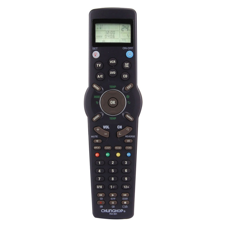 CHUNGHOP RM-L991 Universal LCD Remote Controller with Learning Function for TV VCR SAT CBL DVD CD A/C - Consumer Electronics by CHUNGHOP | Online Shopping UK | buy2fix