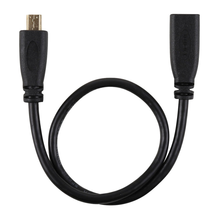 30cm 1080P Micro HDMI Female to Male Gold-plated Connector Adapter Cable - Computer & Networking by buy2fix | Online Shopping UK | buy2fix