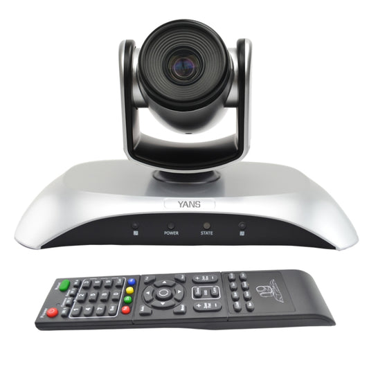 YANS YS-H13UH USB HD 1080P 3X Zoom Wide-Angle Video Conference Camera with Remote Control(Silver) - HD Camera by YANS | Online Shopping UK | buy2fix