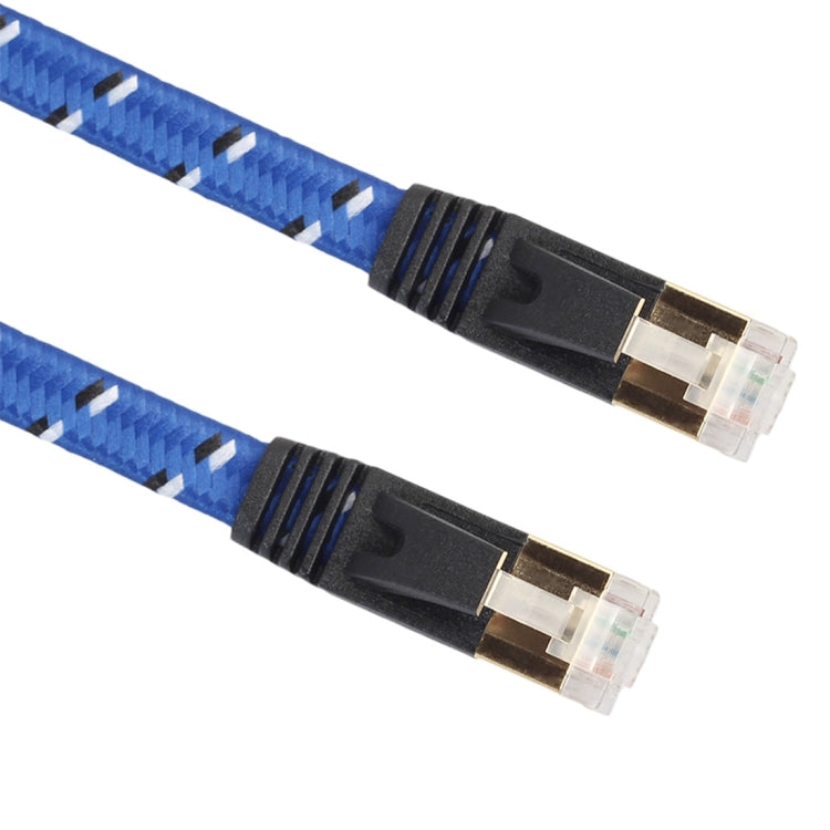 1.8m Gold Plated CAT-7 10 Gigabit Ethernet Ultra Flat Patch Cable for Modem Router LAN Network, Built with Shielded RJ45 Connector - Lan Cable and Tools by buy2fix | Online Shopping UK | buy2fix