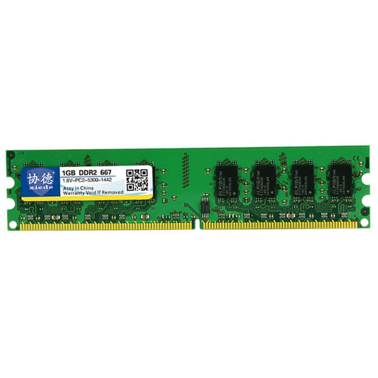 XIEDE X010 DDR2 667MHz 1GB General Full Compatibility Memory RAM Module for Desktop PC - RAMs by XIEDE | Online Shopping UK | buy2fix