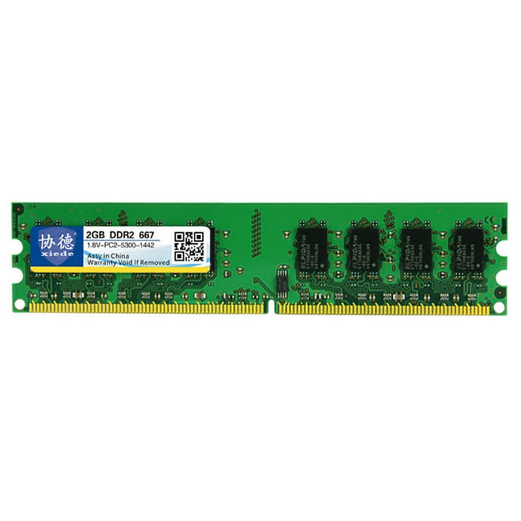 XIEDE X011 DDR2 667MHz 2GB General Full Compatibility Memory RAM Module for Desktop PC - RAMs by XIEDE | Online Shopping UK | buy2fix