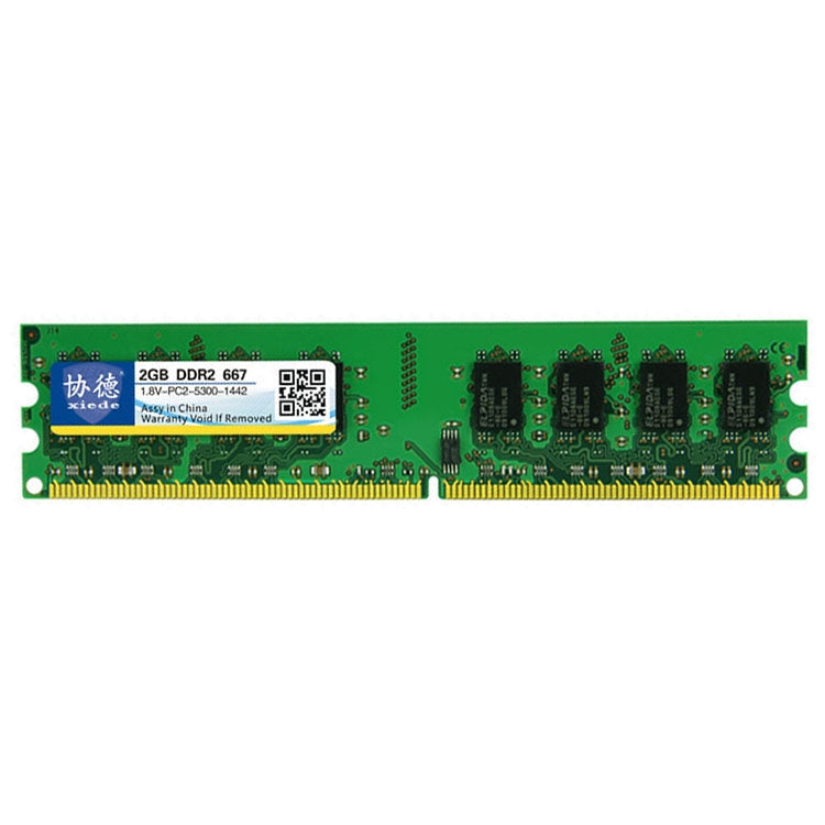 XIEDE X011 DDR2 667MHz 2GB General Full Compatibility Memory RAM Module for Desktop PC - RAMs by XIEDE | Online Shopping UK | buy2fix