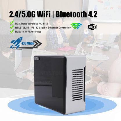 HYSTOU M5 Windows 7/8/10 / WES7/10/Linux System Mini PC, Intel Core i7-8750H 6 Core 12 Threads up to 4.7GHz, 32GB RAM+1TB SSD+1TB HDD, AU Plug - Windows Mini PCs by HYSTOU | Online Shopping UK | buy2fix