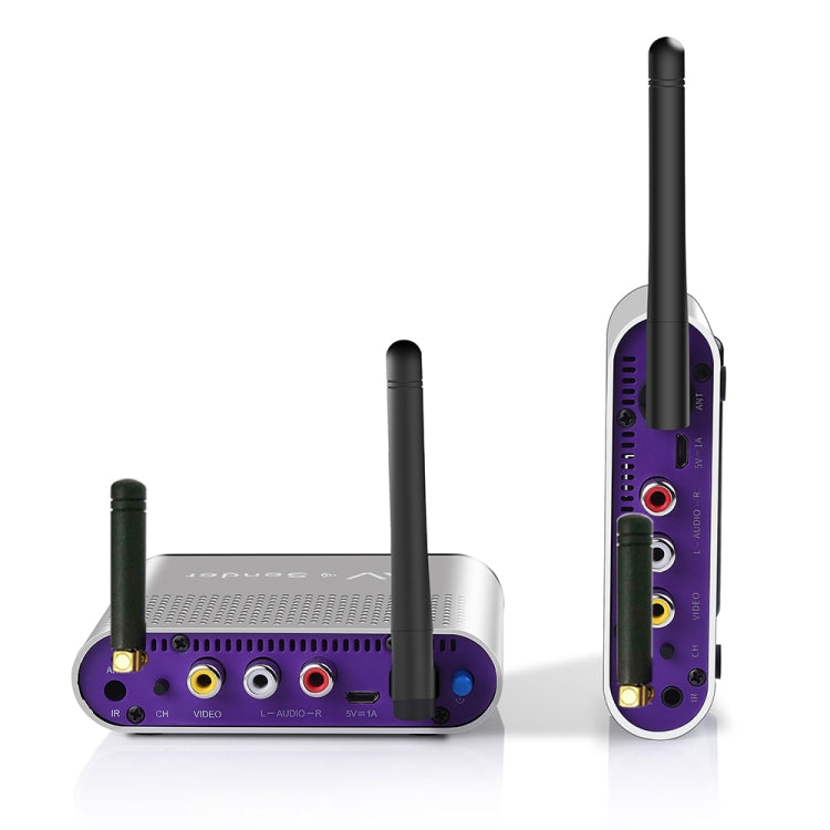 Measy AV240 2.4GHz Wireless Audio / Video Transmitter and Receiver with Infrared Return Function, Transmission Distance: 400m - Set Top Box & Accessories by Measy | Online Shopping UK | buy2fix