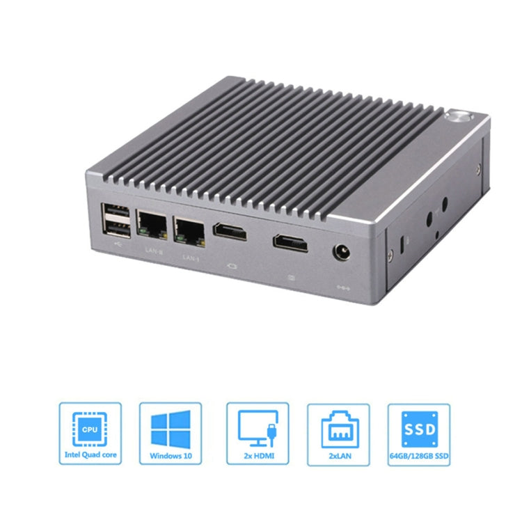 K660S Windows and Linux System Mini PC, Intel Celeron Processor N2840 Quad-Core 1.83- 2.25GHz, 2GB RAM + 32GB SSD - Windows Mini PCs by buy2fix | Online Shopping UK | buy2fix