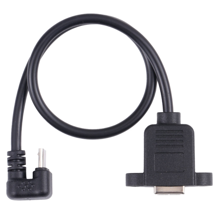 Micro USB Male to B-type Square Print Port Female Connector Cable - USB Cable by buy2fix | Online Shopping UK | buy2fix