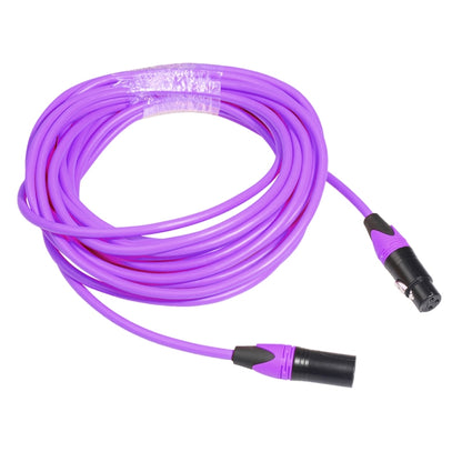 XRL Male to Female Microphone Mixer Audio Cable, Length: 1.8m (Purple) - Microphone Audio Cable & Connector by buy2fix | Online Shopping UK | buy2fix