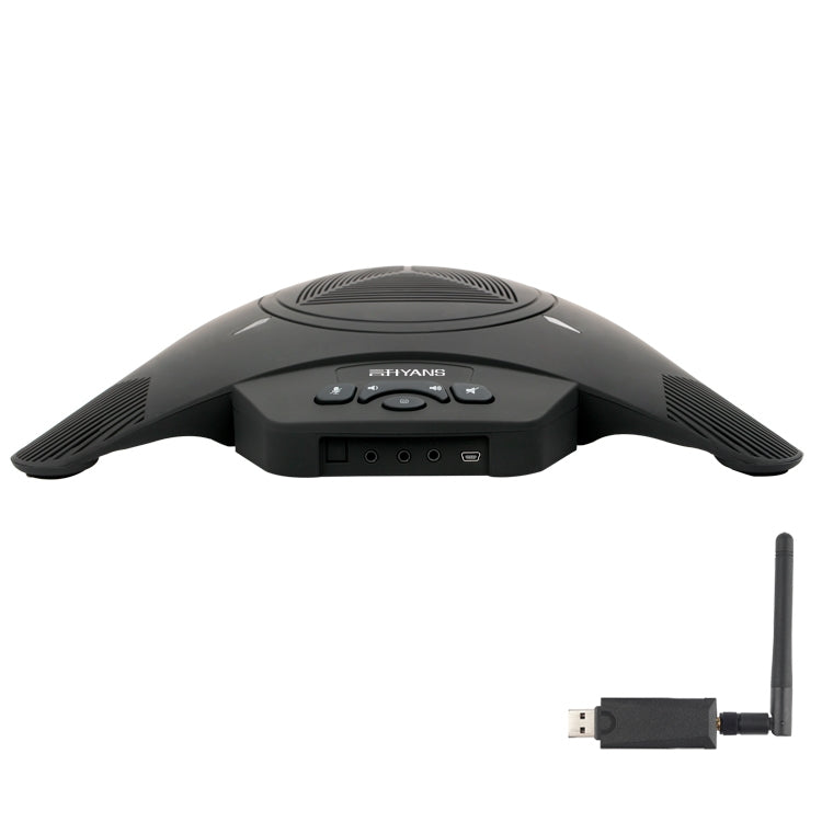 YANS YS-M21W USB Mini Port Video Conference Omnidirectional Microphone (Black) - Microphone by YANS | Online Shopping UK | buy2fix