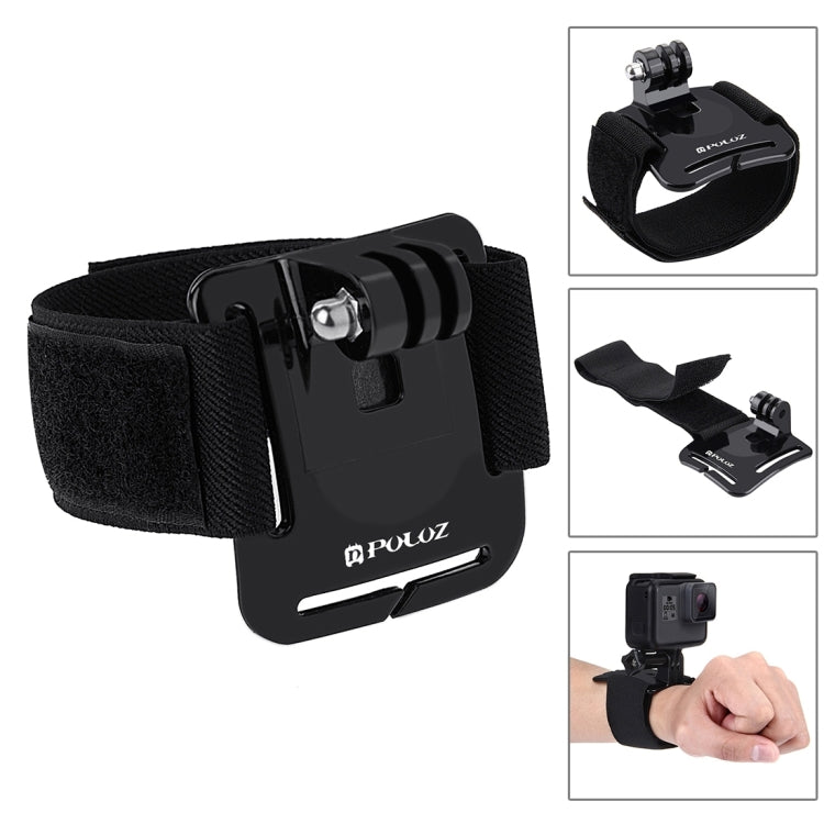 PULUZ 24 in 1 Bike Mount Accessories Combo Kits with EVA Case (Wrist Strap + Helmet Strap + Extension Arm + Quick Release Buckles + Surface Mounts + Adhesive Stickers + Tripod Adapter + Storage Bag +  ...  for GoPro, Insta360, DJI and Other Action Cameras -  by PULUZ | Online Shopping UK | buy2fix