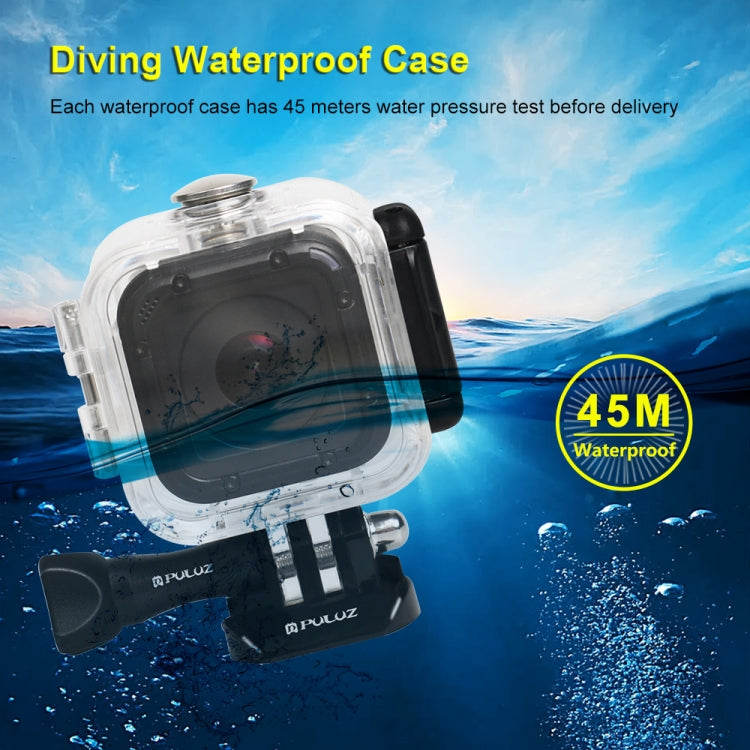 PULUZ 45m Underwater Waterproof Housing Diving Protective Case for GoPro HERO5 Session /HERO4 Session /HERO Session, with Buckle Basic Mount & Screw - DJI & GoPro Accessories by PULUZ | Online Shopping UK | buy2fix