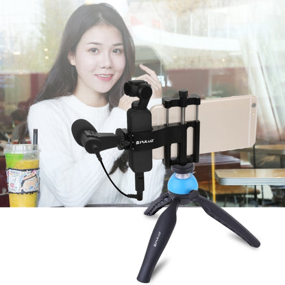 PULUZ Multifunction Aluminum Alloy Smartphone Fixing Clamp Expansion Holder Mount Bracket for DJI OSMO Pocket / Pocket 2 - Mount & Holder by PULUZ | Online Shopping UK | buy2fix