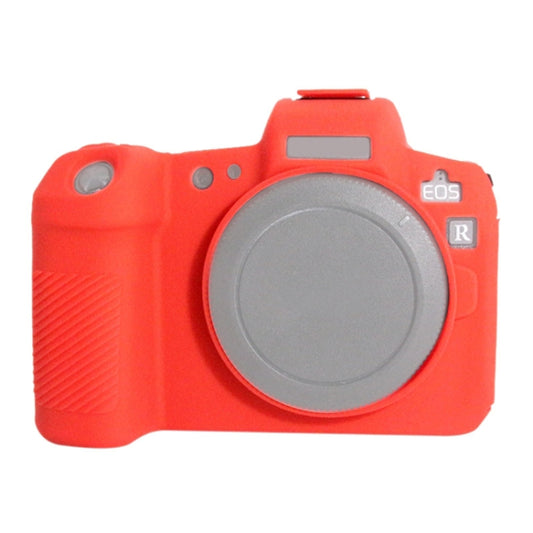 PULUZ Soft Silicone Protective Case for Canon EOS R(Red) - Protective Case by PULUZ | Online Shopping UK | buy2fix