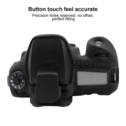 PULUZ Soft Silicone Protective Case for Canon EOS 90D(Black) - Protective Case by PULUZ | Online Shopping UK | buy2fix