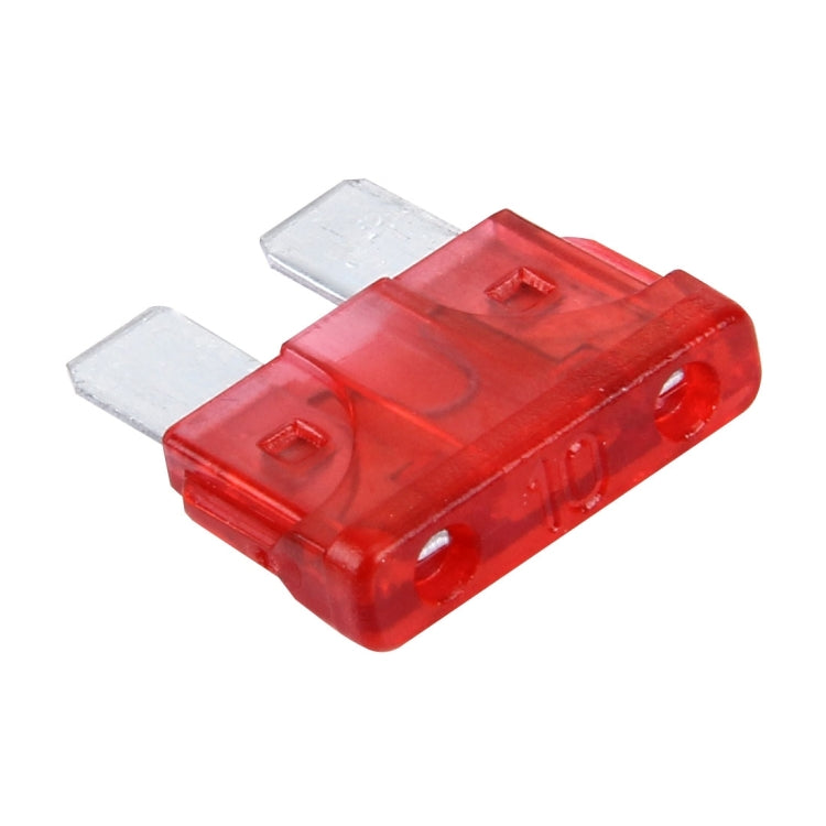 100 PCS Auto Mini Blade Fuse (10A) , DC 12V(Red) - In Car by buy2fix | Online Shopping UK | buy2fix