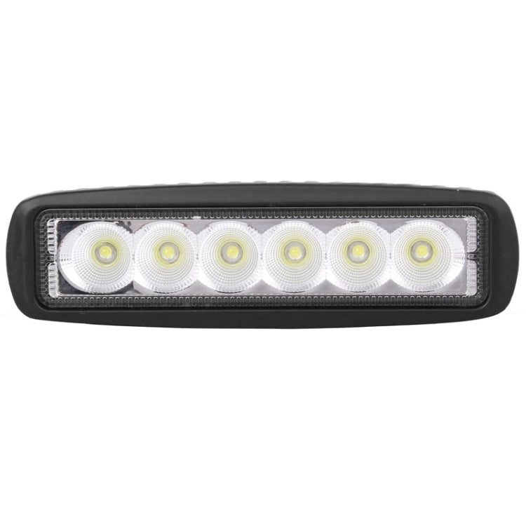 18W 1440LM Epistar 6 LED  Car Work Lamp Bar Light Waterproof IP67, DC 10-30V - In Car by buy2fix | Online Shopping UK | buy2fix