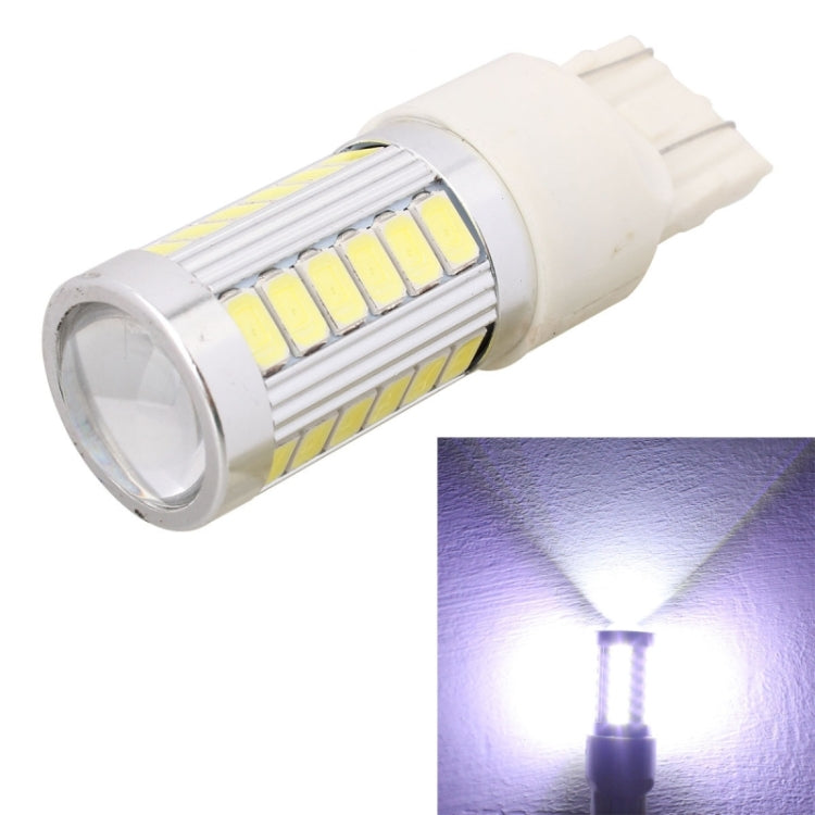 2 PCS T20/7443 16.5W 990LM 6500K White Light 5630 SMD Dual Wire 33 LED Car Brake / Steering Light Bulb, DC12V - In Car by buy2fix | Online Shopping UK | buy2fix