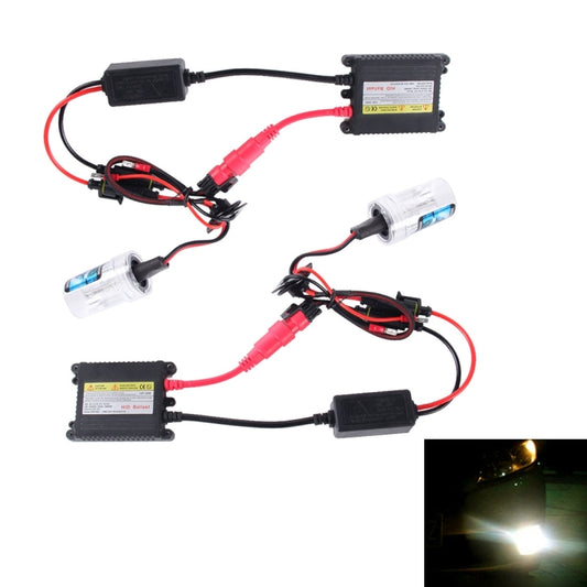 DC12V 35W 2x H1 Slim HID Xenon Light, High Intensity Discharge Lamp, Color Temperature: 6000K - In Car by buy2fix | Online Shopping UK | buy2fix