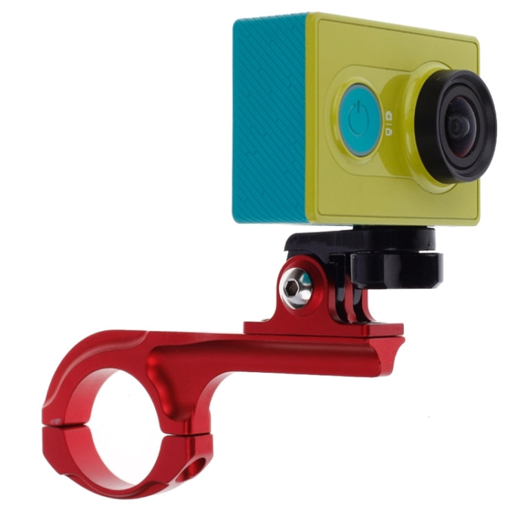 Bicycle Handlebar Holder with Connector Mount for Xiaomi Yi Sport Camera(XM34)(Red) - DJI & GoPro Accessories by TMC | Online Shopping UK | buy2fix