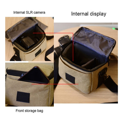 Universal Camera Bag, Inside Size: approx. 200mm x 115mm x 100mm(Blue) - Camera Accessories by buy2fix | Online Shopping UK | buy2fix