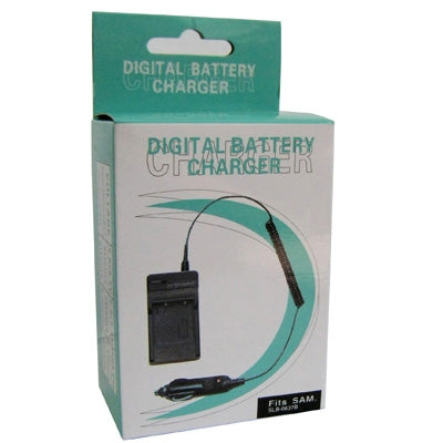 Digital Camera Battery Charger for Samsung SLB-0837(B)(Black) - Battery Car Charger by buy2fix | Online Shopping UK | buy2fix