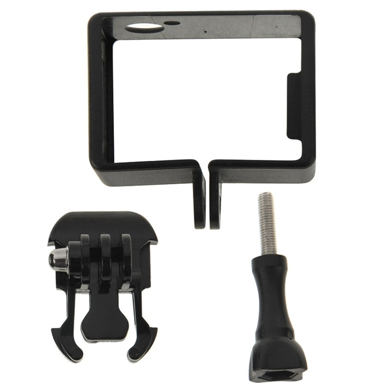 Standard Protective Frame Mount Housing with Assorted Mounting Hardware for SJ4000 / SJ6000 - DJI & GoPro Accessories by buy2fix | Online Shopping UK | buy2fix