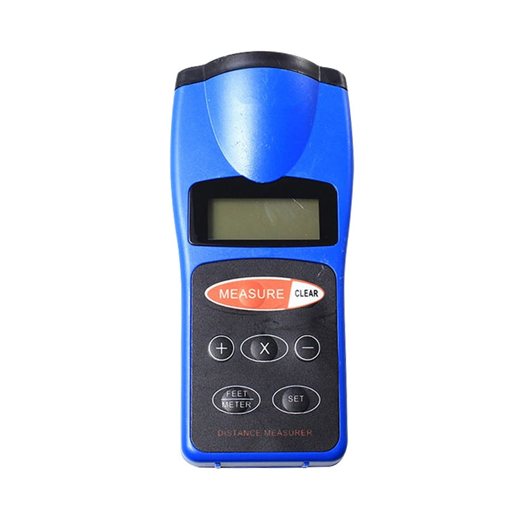 Ultrasonic Laser Point LED Distance Measure Meter Tool(Blue) - Consumer Electronics by buy2fix | Online Shopping UK | buy2fix