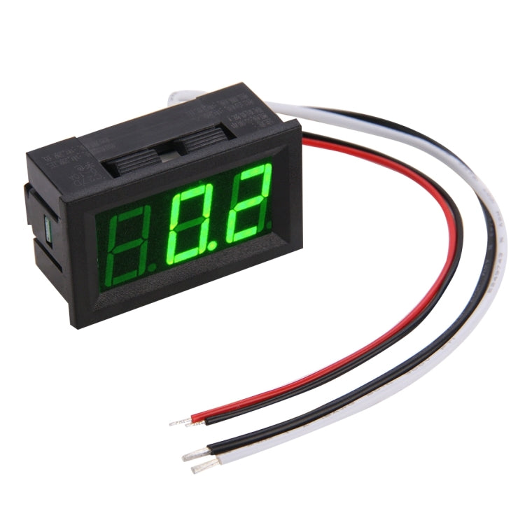 C27D Green Display LED Digital DC 0-10A Current Meter - Consumer Electronics by buy2fix | Online Shopping UK | buy2fix