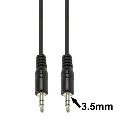 Aux Cable, 3.5mm Male Mini Plug Stereo Audio Cable, Length: 1m - Aux Cable by buy2fix | Online Shopping UK | buy2fix