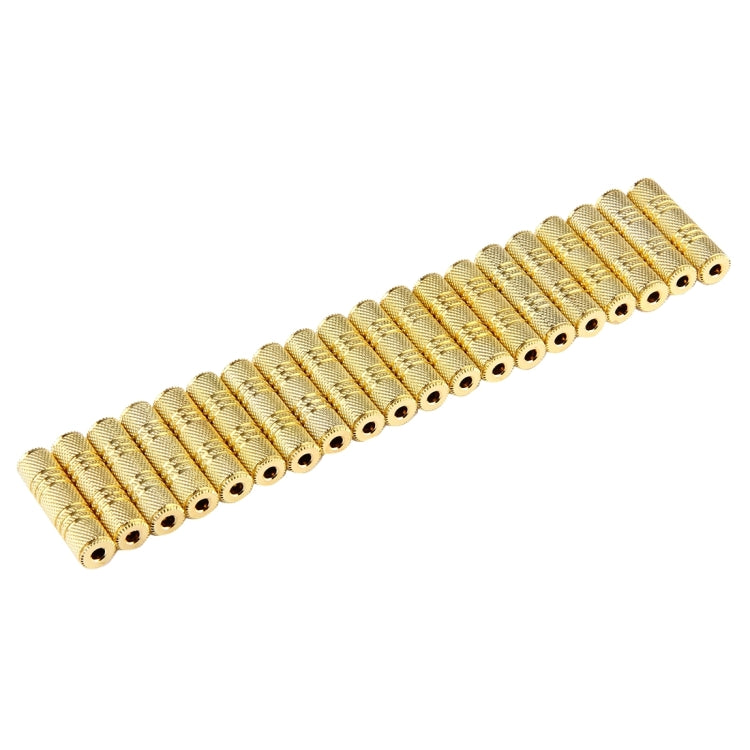 Gold Plated 3.5mm Female to 3.5mm Stereo Jack Adaptor Socket Adapter - Computer & Networking by buy2fix | Online Shopping UK | buy2fix