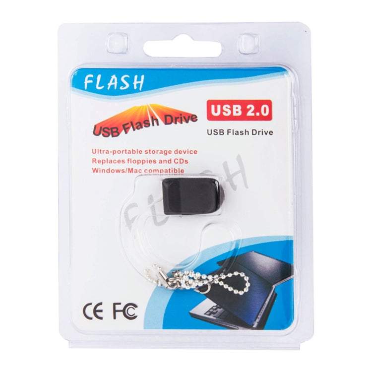 8GB Mini USB Flash Drive with Chain for PC and Laptop -  by buy2fix | Online Shopping UK | buy2fix