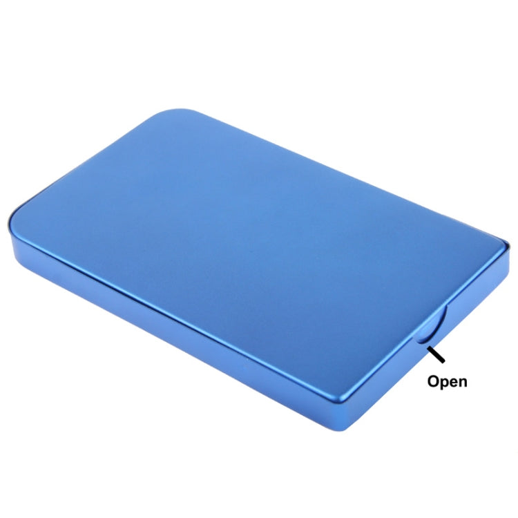 2.5 inch SATA HDD External Case, Size: 126mm x 75mm x 13mm (Blue) - HDD Enclosure by buy2fix | Online Shopping UK | buy2fix