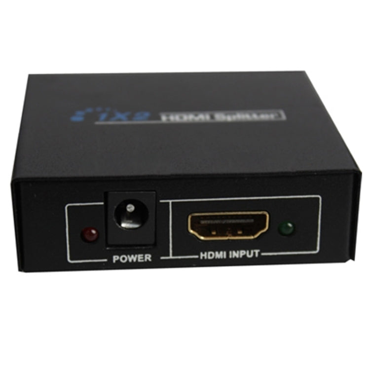 V1.3 1x2 HDMI Splitter(Black) - Splitter by buy2fix | Online Shopping UK | buy2fix