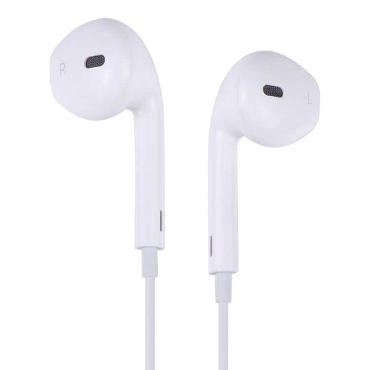 EarPods Wired Headphones Earbuds with Wired Control & Mic(White) - In Ear Wired Earphone by buy2fix | Online Shopping UK | buy2fix