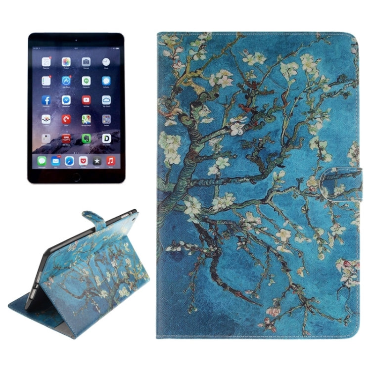 Plum Pattern Leather Case with Holder & Card Slots & Wallet for iPad mini 3 / mini 2 / iPad mini - iPad Mini 3 & 2 & 1 Cases by buy2fix | Online Shopping UK | buy2fix