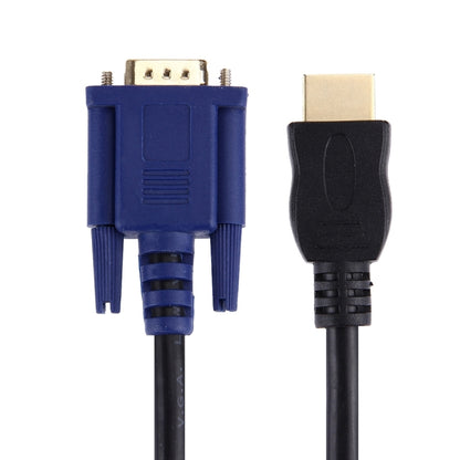 HDMI Male to VGA Male 15PIN Video Cable(Black) - Cable by buy2fix | Online Shopping UK | buy2fix