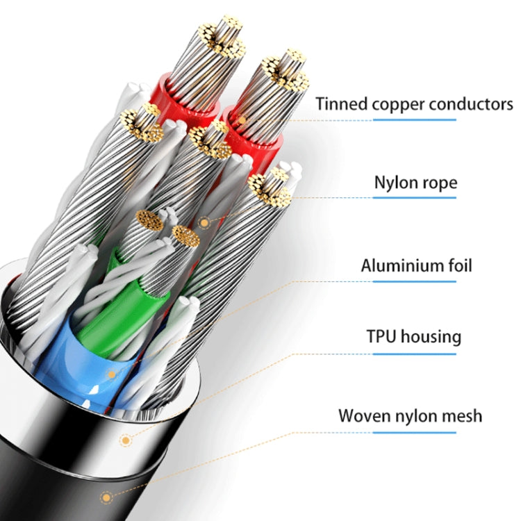 Micro USB Male to Mini 5-pin USB Coiled Cable / Spring Cable, Length: 20cm (can be extended up to 75cm) -  by buy2fix | Online Shopping UK | buy2fix