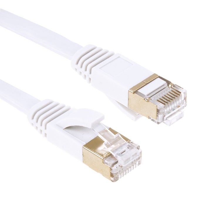 Gold Plated Head CAT7 High Speed 10Gbps Ultra-thin Flat Ethernet RJ45 Network LAN Cable (1m) -  by buy2fix | Online Shopping UK | buy2fix