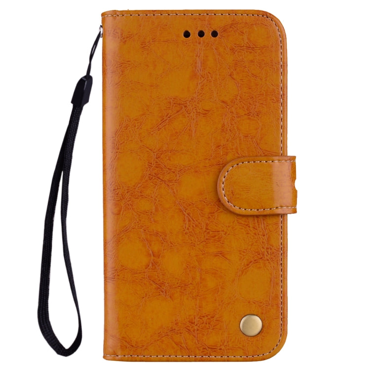 For Galaxy S9 Plus Oil Wax Texture Horizontal Flip Leather Case with Holder & Card Slots & Wallet(Brown) - Galaxy Phone Cases by buy2fix | Online Shopping UK | buy2fix