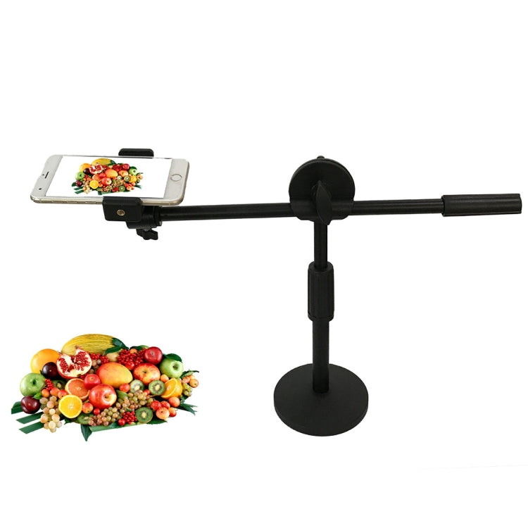 Live Broadcast Adjustable 360 Degrees Rotation Photography Mobile Phone High Angle Shot Overhead Bracket - Stand by buy2fix | Online Shopping UK | buy2fix