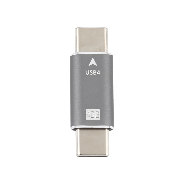 USB-C / Type-C 4.0 Male to Male Plug Converter 40Gbps Data Sync Adapter - Computer & Networking by buy2fix | Online Shopping UK | buy2fix