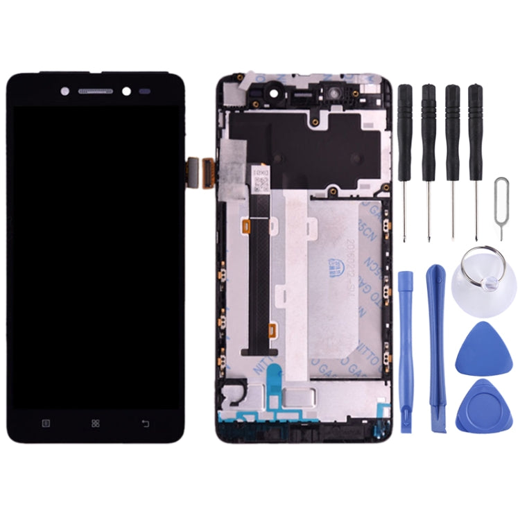 OEM LCD Screen for Lenovo S90 S90-T S90-U S90-A Digitizer Full Assembly with Frame (Black) - Repair & Spare Parts by buy2fix | Online Shopping UK | buy2fix