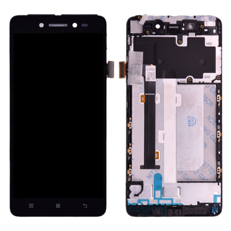 OEM LCD Screen for Lenovo S90 S90-T S90-U S90-A Digitizer Full Assembly with Frame (Black) - Repair & Spare Parts by buy2fix | Online Shopping UK | buy2fix