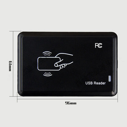 5W USB Interface Inductive Card Reader for IC / ID Card(Black) - Computer & Networking by buy2fix | Online Shopping UK | buy2fix