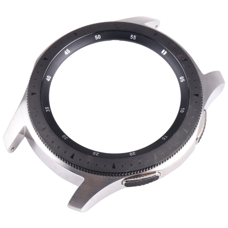 Original LCD Screen Frame Bezel Plate For Samsung Galaxy Watch 46mm SM-R800 (Silver) - For Samsung by buy2fix | Online Shopping UK | buy2fix