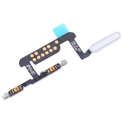 For Samsung Galaxy Tab S8 SM-X700 Original Fingerprint Sensor Flex Cable (Silver) - Flex Cable by buy2fix | Online Shopping UK | buy2fix