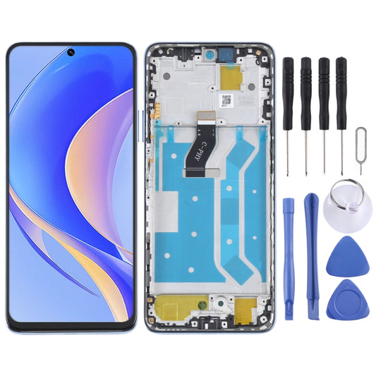 Original LCD Screen For Huawei Nova Y90 / Enjoy 50 Pro Digitizer Full Assembly with Frame(Blue) - Repair & Spare Parts by buy2fix | Online Shopping UK | buy2fix