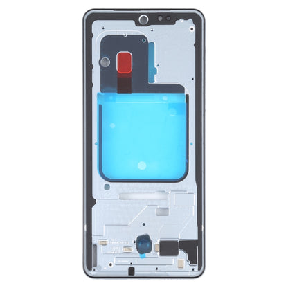 For vivo iQOO 7 Original Front Housing LCD Frame Bezel Plate (Blue) - Repair & Spare Parts by buy2fix | Online Shopping UK | buy2fix